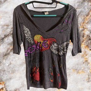 Half Sleeve Graphic Shirt